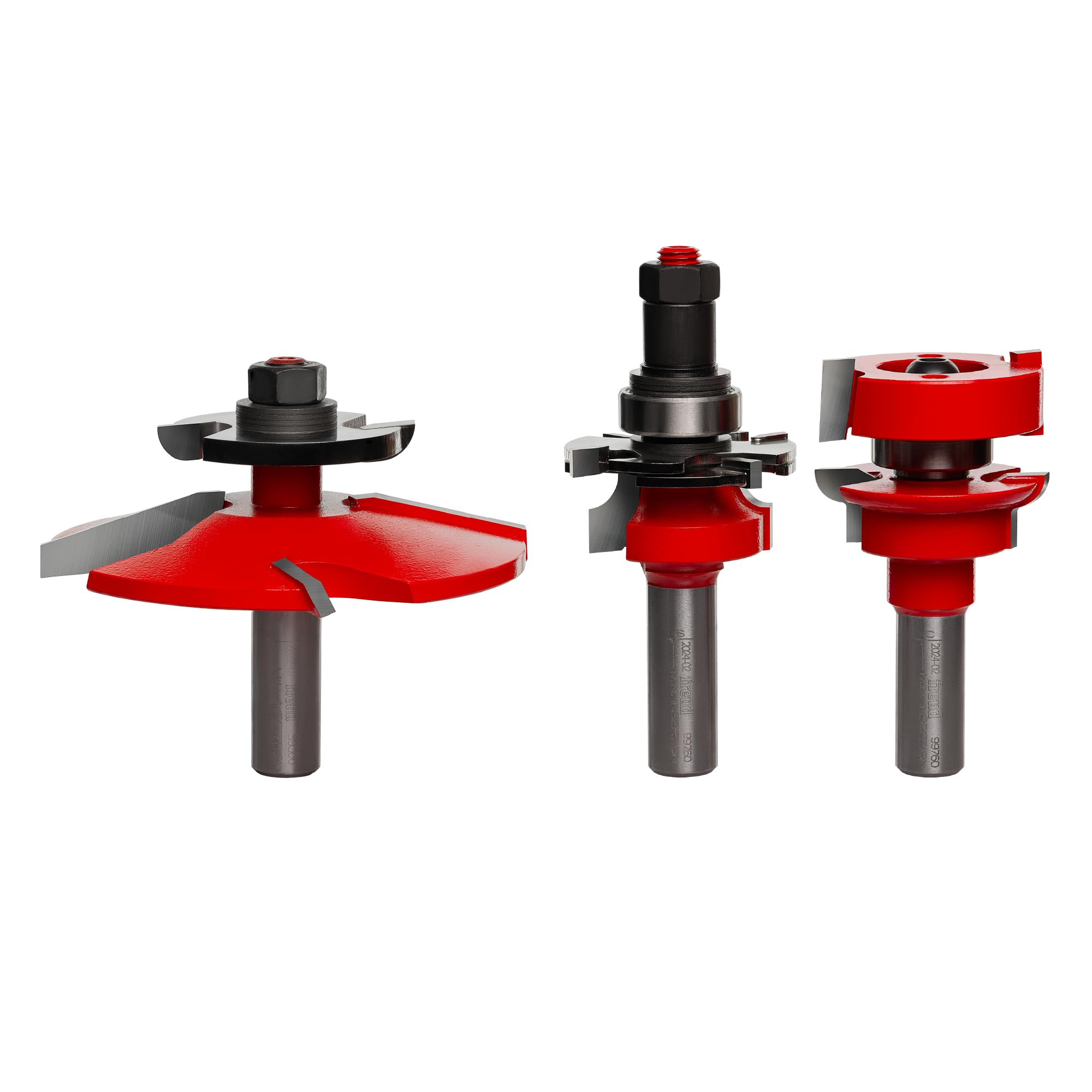 Freud 3-Piece Cabinet Bit Set - Long Tenon Doors -2