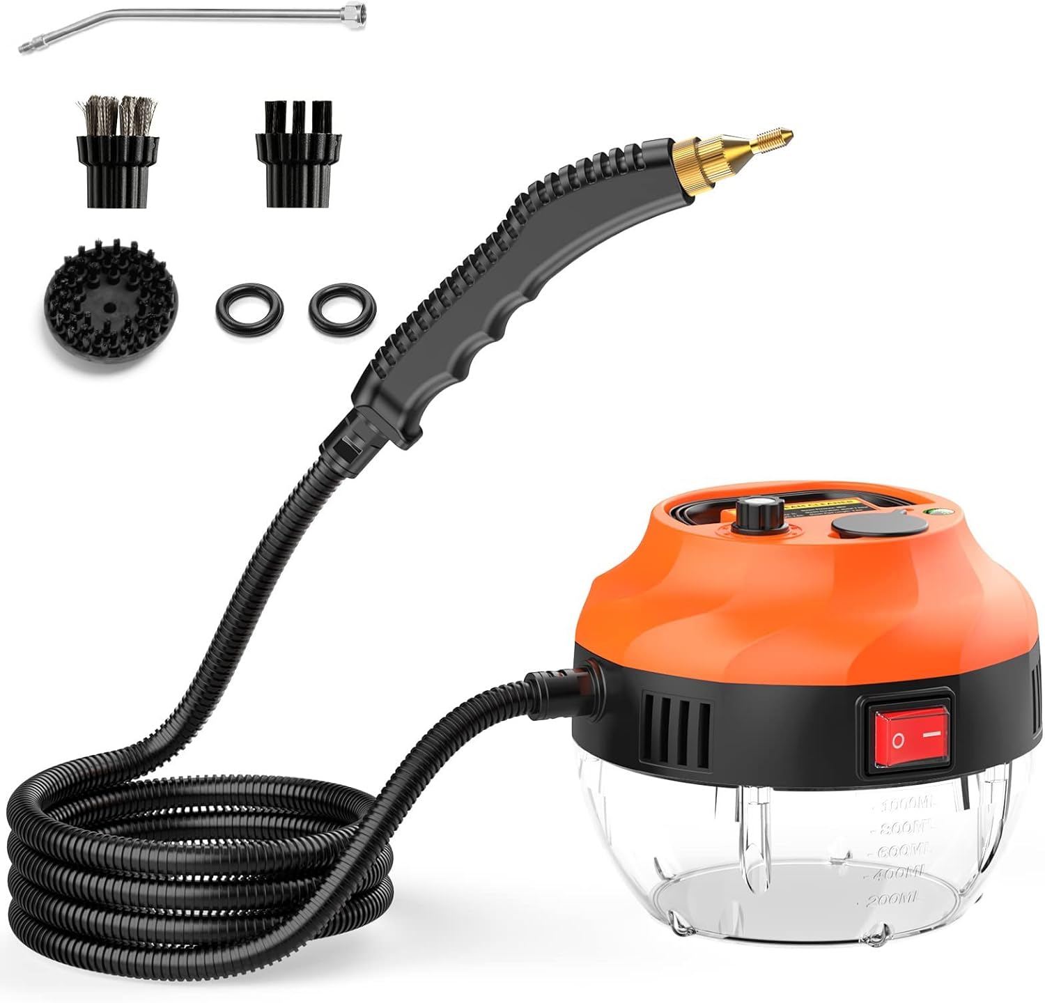 2500W Steam Cleaner, High Pressure Steamer for Cleaning, Handheld
