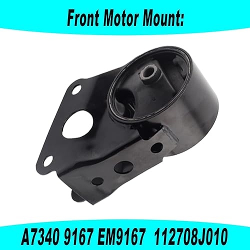 Miniatura 4 de Soporte de motor y soporte Trans compatible con Nissan Altima 2.5L 2002-2006 Reemplazo para A7340 A7341 A7342 A7343 11270-8J000 11320-8J005