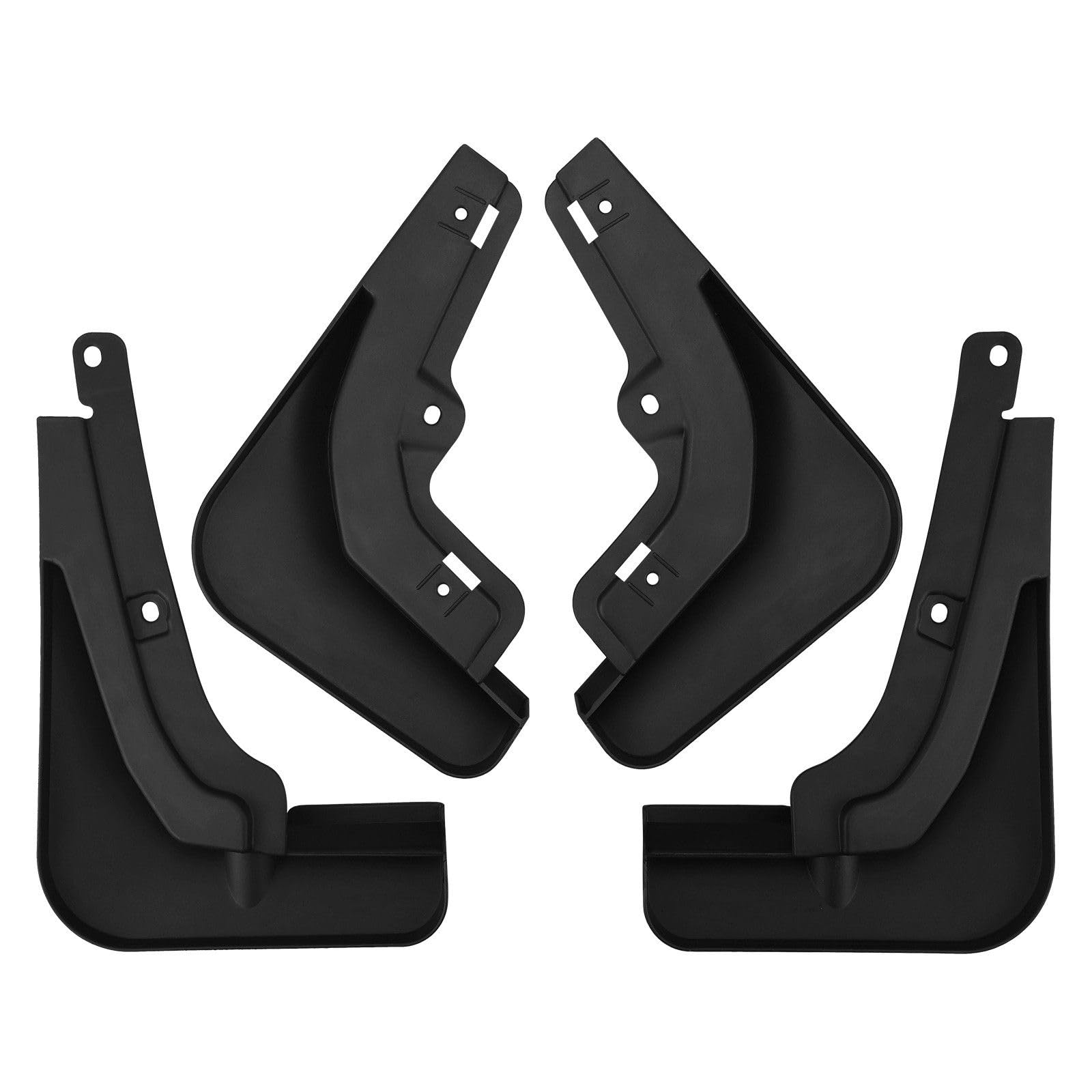 CDQSB 4 Pcs Car Mud Flaps for Chery Jetour Shanhai L7 Plus 2025, Front Rear Fenders Splashproof Splash Guards Mudflaps Protects Accessories