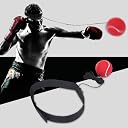 Dioche Boxing Reflex Ball, Boxing Fight Reflex Ball with Headband, Boxing Training Punching Ball Equipment to Improve Speed Reactions gallery image