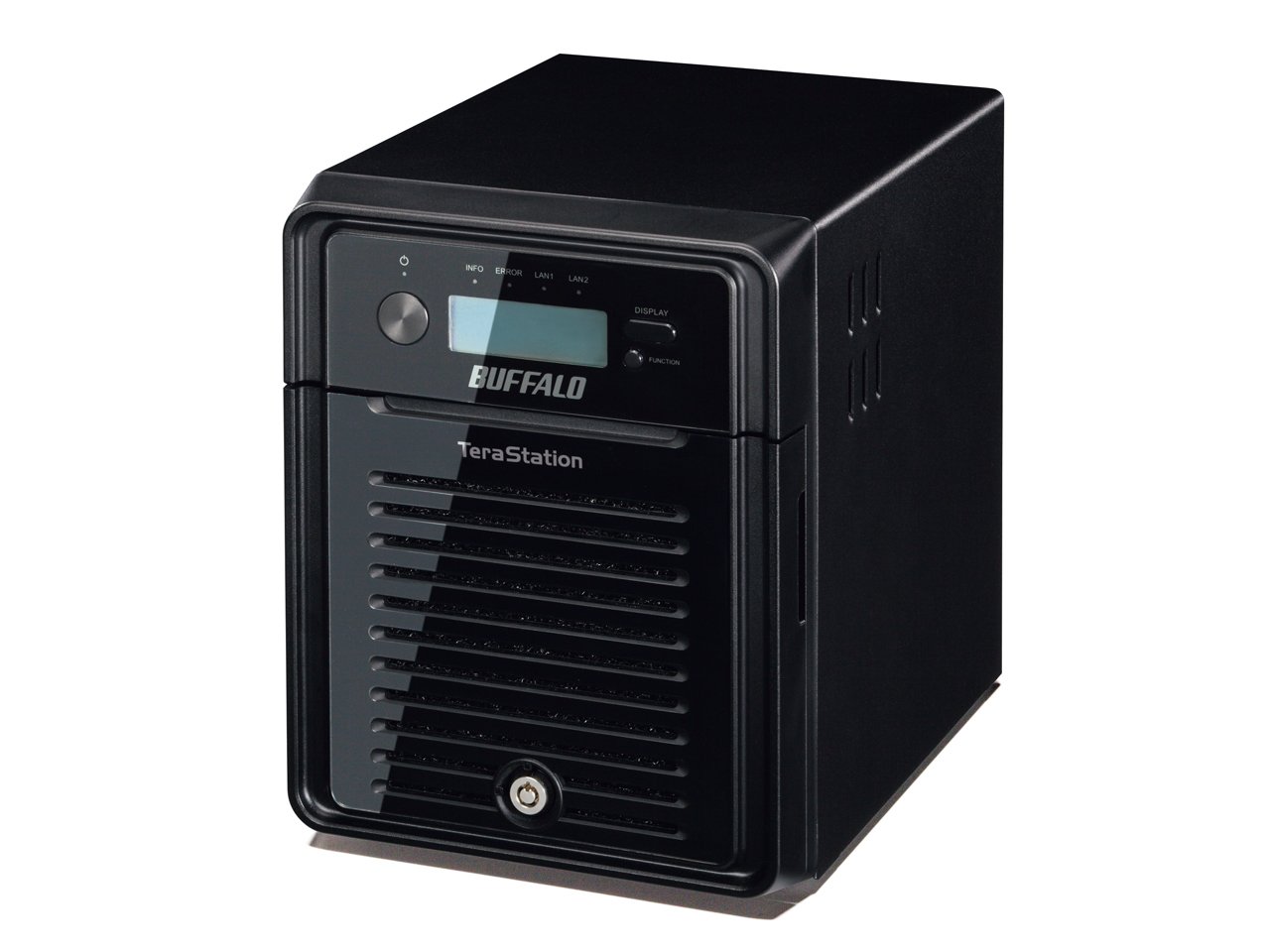 Buffalo TS3400D1604-EU TeraStation 3400 Système NAS 16 to (1,3 GHz, Arm Dual-Core, mémoire DDR3 1 Go, 4 Baies, 8,9 cm (3,5"), SATA III, 2 x USB 3.0)