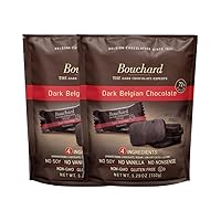 Vista 3 de Bouchard Chocolate negro belga prémium con 72% de cacao (5.29 onzas / 5.29 oz) (paquete de 2)