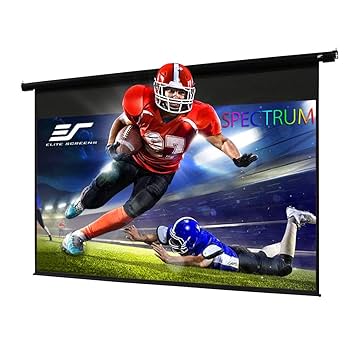 Amazon | エリートスクリーン 電動プロジェクタースクリーン