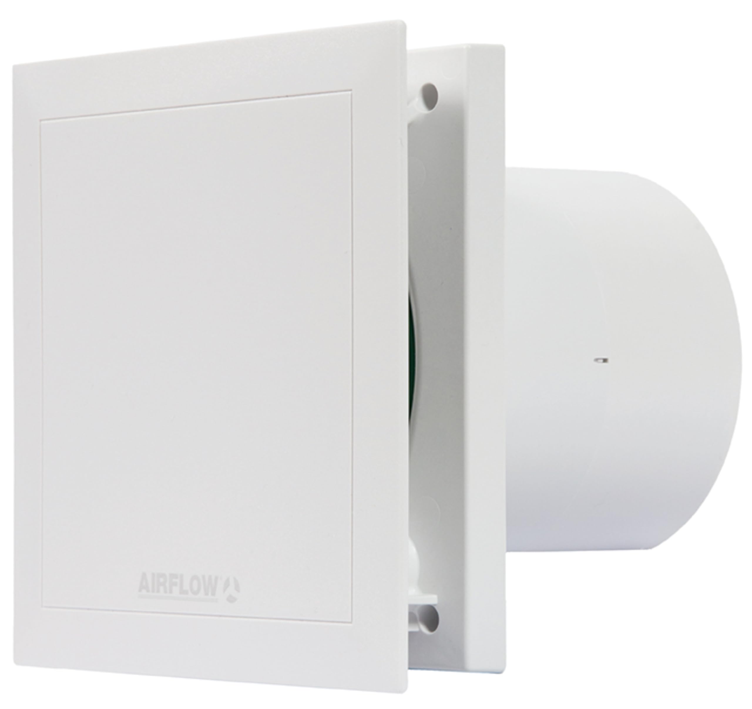 Airflow QT100B Extractor BaƱo BĆ”sico, 100āÆmm, 2 Velocidades, 25āÆdB(A), 5/9āÆW, Hasta 25āÆl/s, Certificado QuietMark, GarantĆa 3 AƱos