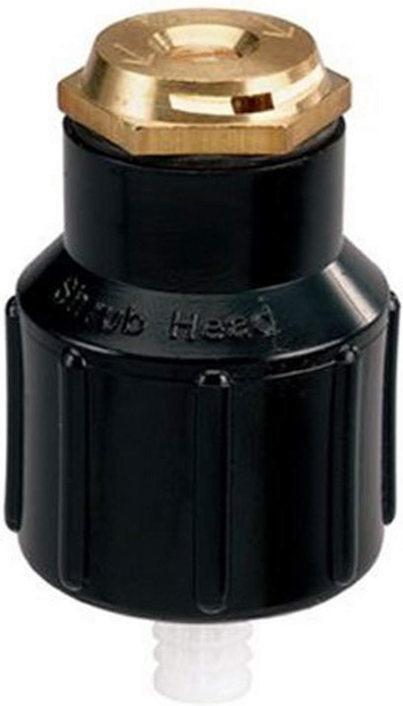 Orbit54039D Shrub Head Sprinkler with Brass Half Pattern Spray Nozzle