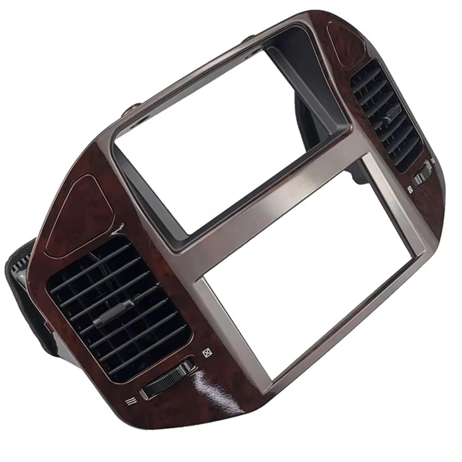 Leryycx Brown Dashboard Compatible With Mitsubishi For Pajero V73 2000-2011 Ac Air Vent Outlet Air Conditioning Installation Car Exhaust Vent Outlet