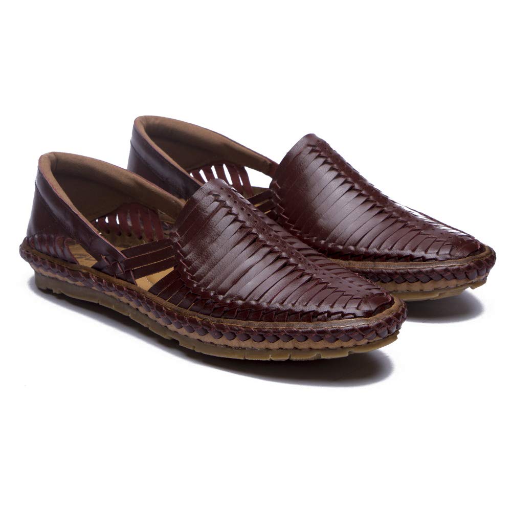 desi hangover Men's Handcrafted Leather Casual Slip-On Loafer Shoes Heir-picture-30