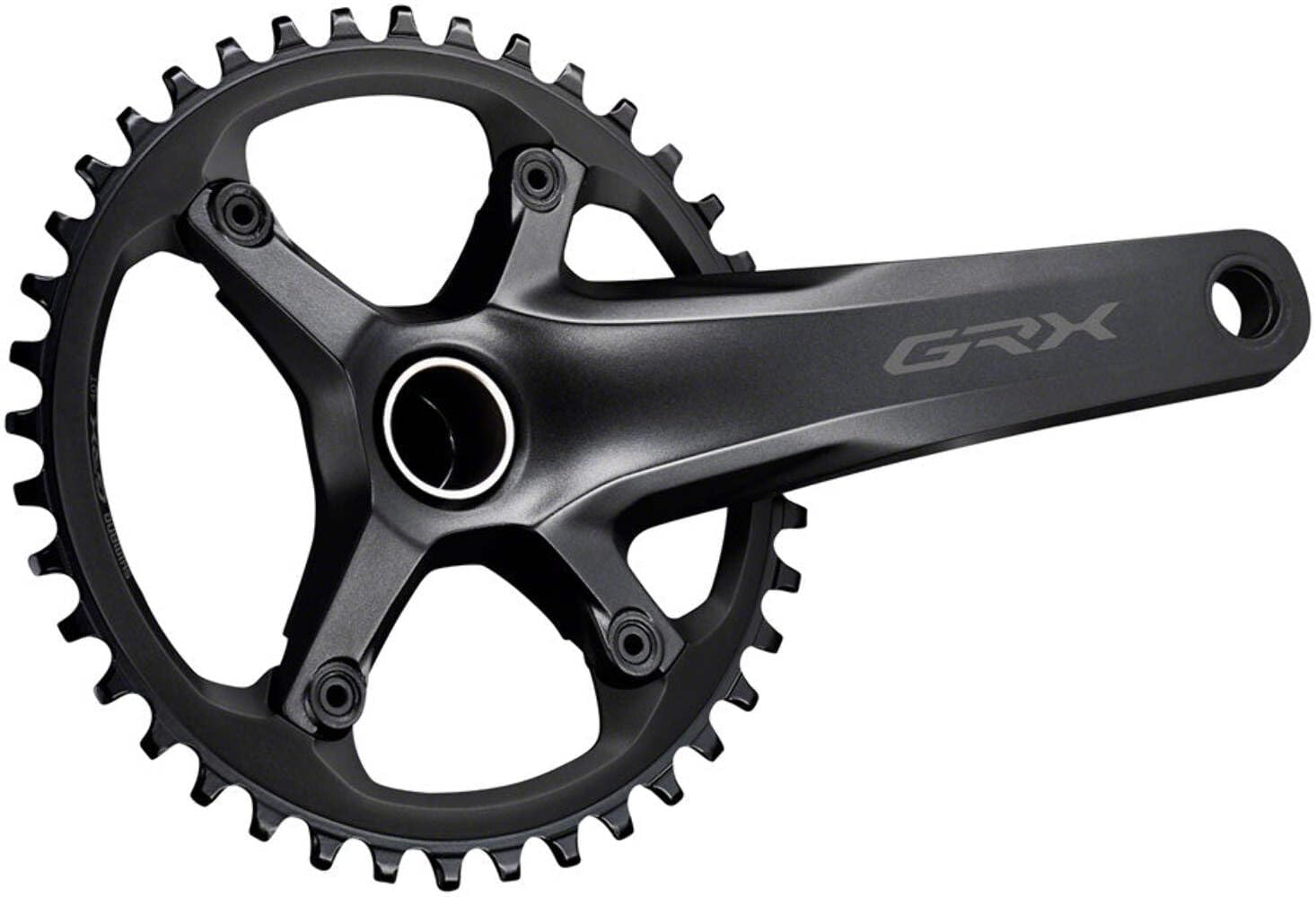 Shimano GRX クランク 1x11 42T FC-RX600 172.5 Shimano, GRX FC-RX600-1, Crankset, Speed: 11, Spindle: 24mm