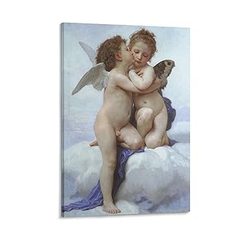 絵画 ヴィンテージ アムールとプシュケー アンティーク 絵画 ヴィンテージ アムールとプシュケー アンティーク | 人物画