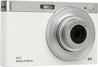 Câmera Digital C13, 2,88 Polegadas IPS 50MP 16X Zoom Digital HD 4K Vlogging Camera, Luz de Preenchimento Embutida, Suporte para Cartão de Memória de 32 GB, Bateria de 750 MAh,