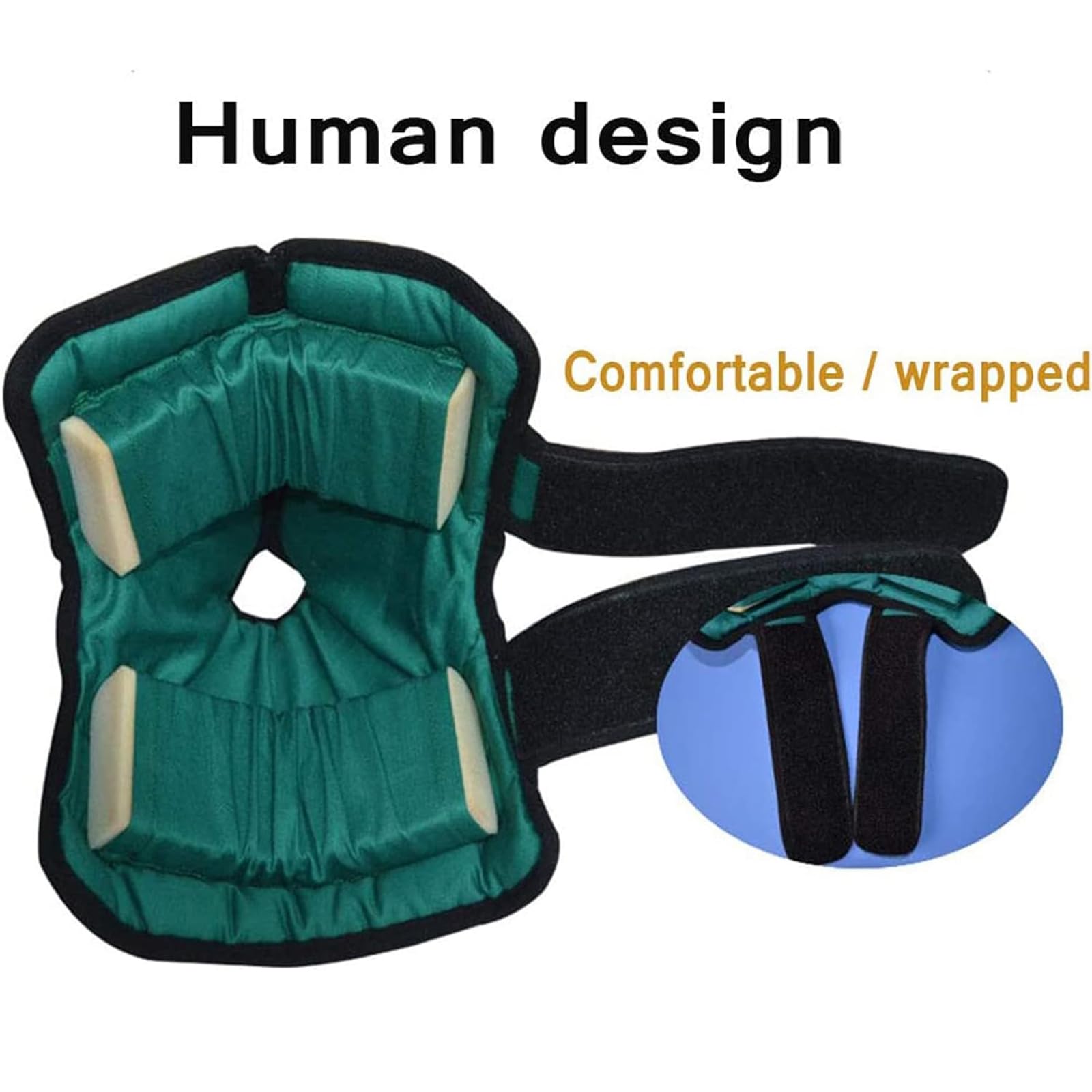 Almohadilla Antiescaras para El Talón, Almohadilla para Pies con Esponja Extraíble Y Protector De Descompresión para El Talón, Protectores para Pies Y Tobillos para Alivi,