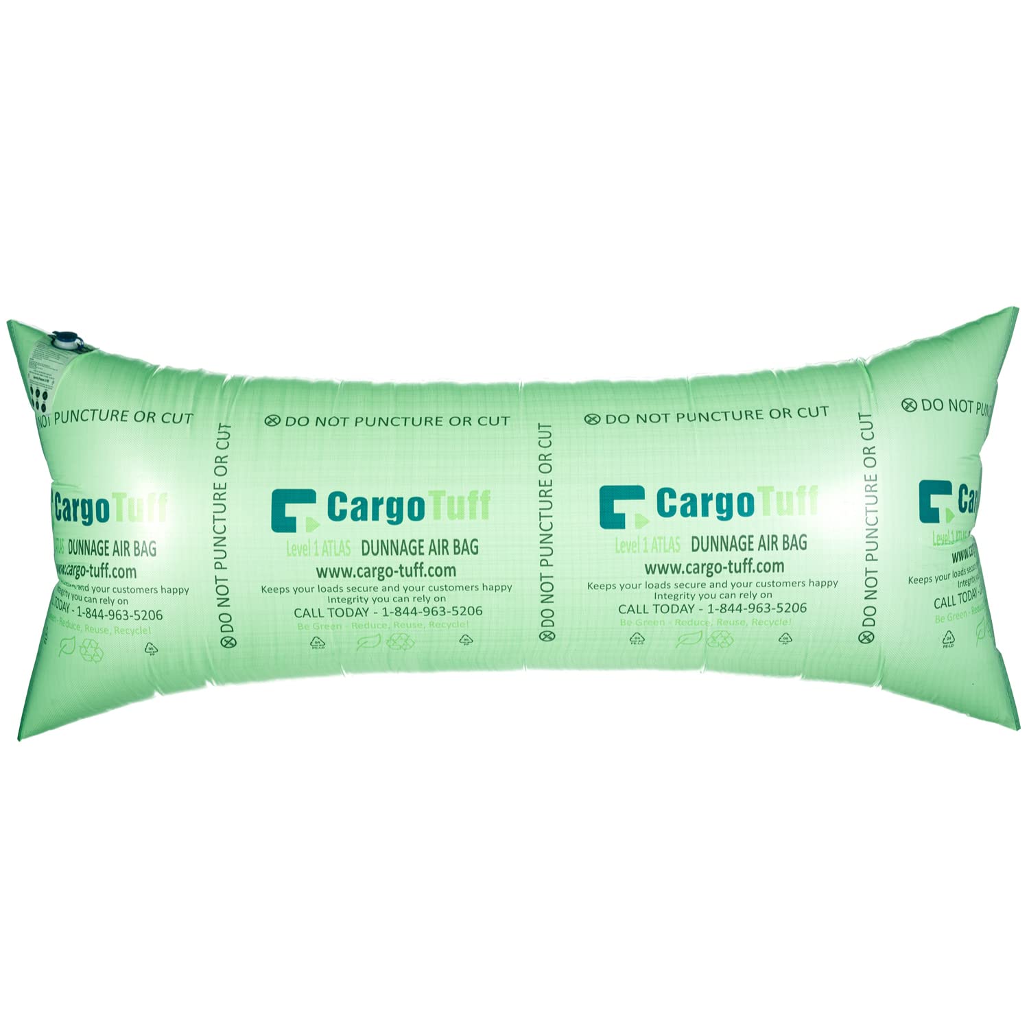 IDL Packaging 36" x 84" Dunnage Airbags, Woven Polypropylene, Level 1 – Fill The Void in Trucks and Intermodal Shipments, Reusable – Cargo Securing Solution for Container Stuffing