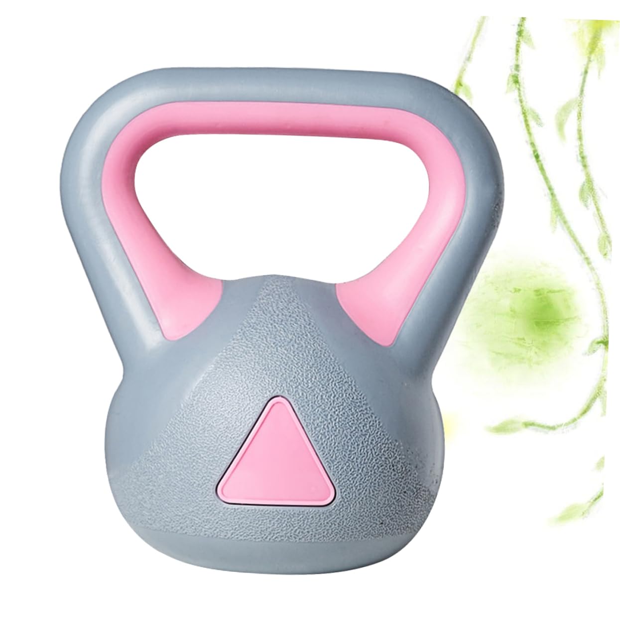 Kettlebell Fisso 2kg 1 Pezzo in Pp Rosa per Allenamento Donna | Palestra e Body Workout, Aumenta Resistenza Muscolare e Forza, Formato Dedicato