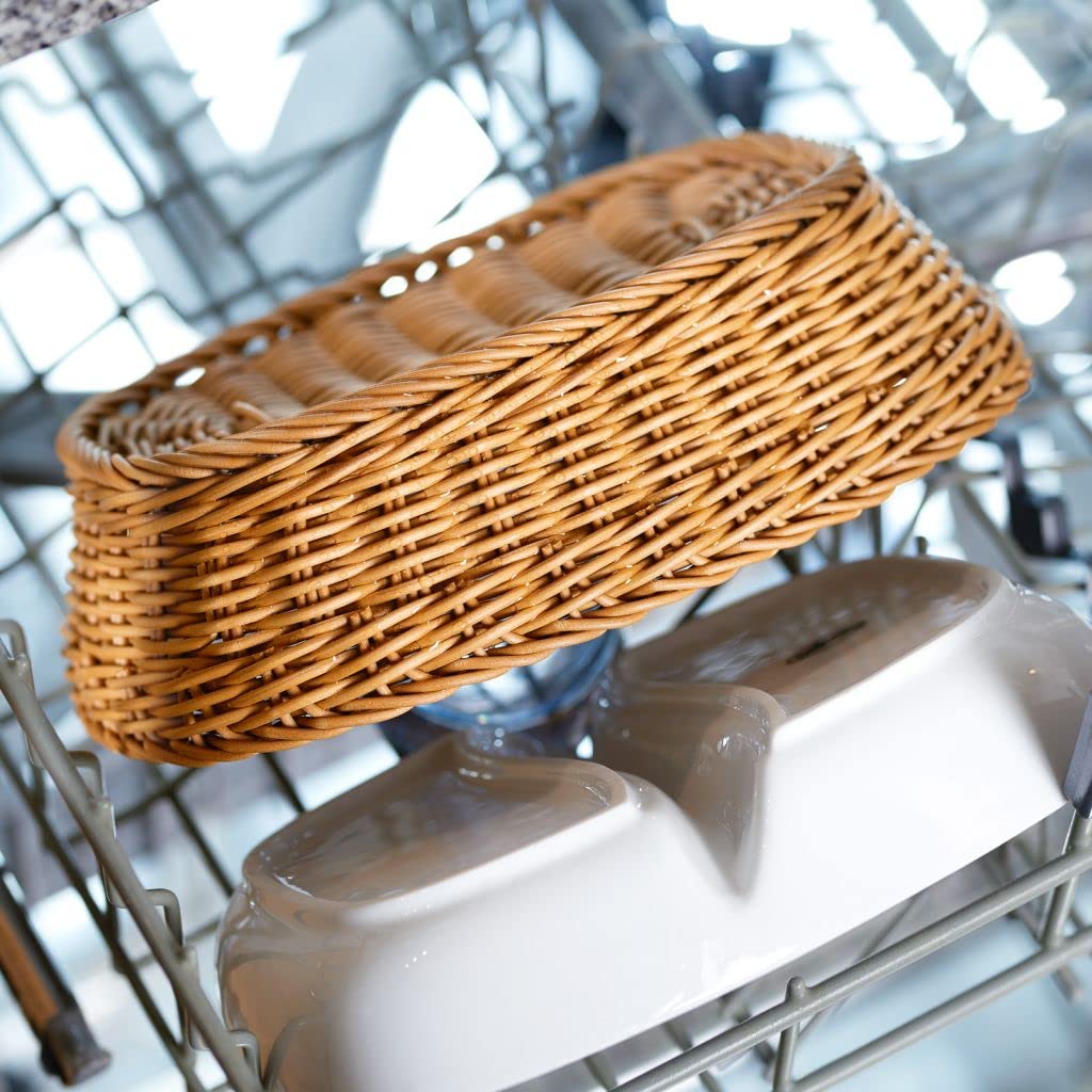 Westmark 2 Cestini per posate, adatto per hotel e ristoranti, rettangolare, circa 28 x 11 x 5 cm, in fibra sintetica, edizione Saleen, beige chiaro, 020169301E3
