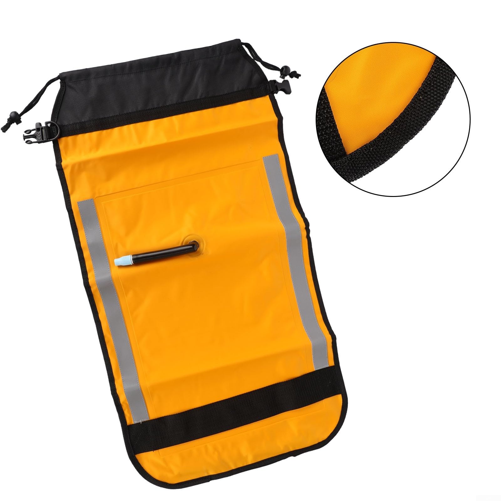 Self Rescue Paddle Float Bag für Kajak Kanu Boot mit aufblasbarem Design und Schnellverschluss-Schnallenverschluss