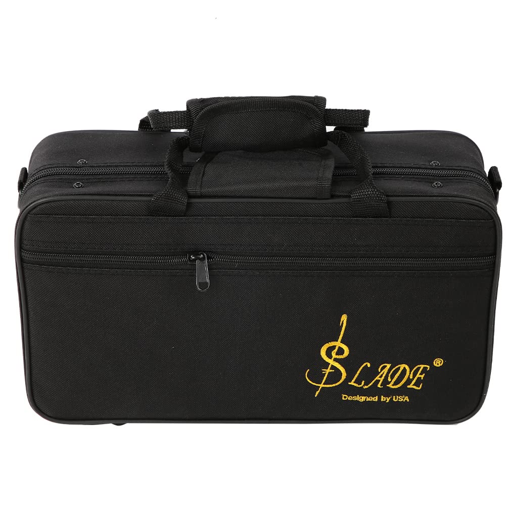 Tbest Clarinette Professionnelle 17 Touches Blanc, Tube en Bakélite, Jeu de Boutons de Placage pour Étudiants et Débutants (e0c80c06-69a9-4e65-884e-9d0e20265048)