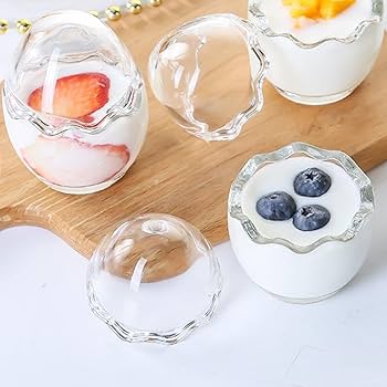 Amazon｜プリンカップ, 卵殻型 デザートカップ プリンカップ