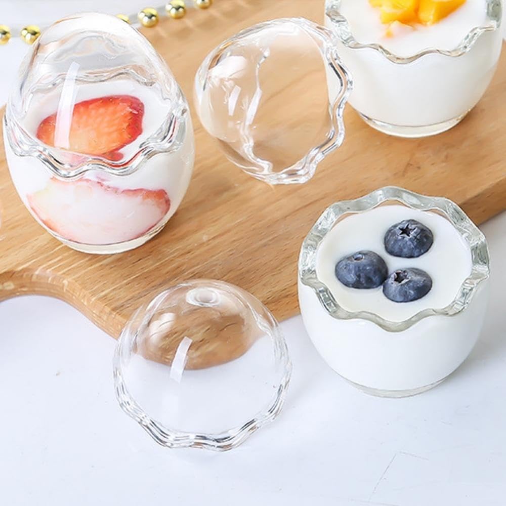 プリン出品 Amazon｜プリンカップ, 卵殻型 デザートカップ プリンカップ