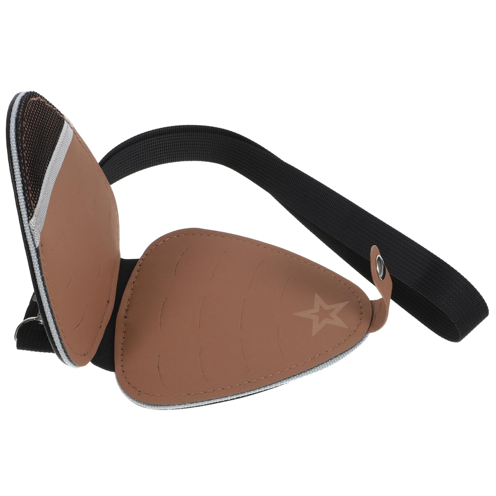 FUNOMOCYA Guitar Pick Holder Bag 24 Picks Storage Lanyard Pu Leather Easy to Carry for Guitar Lovers