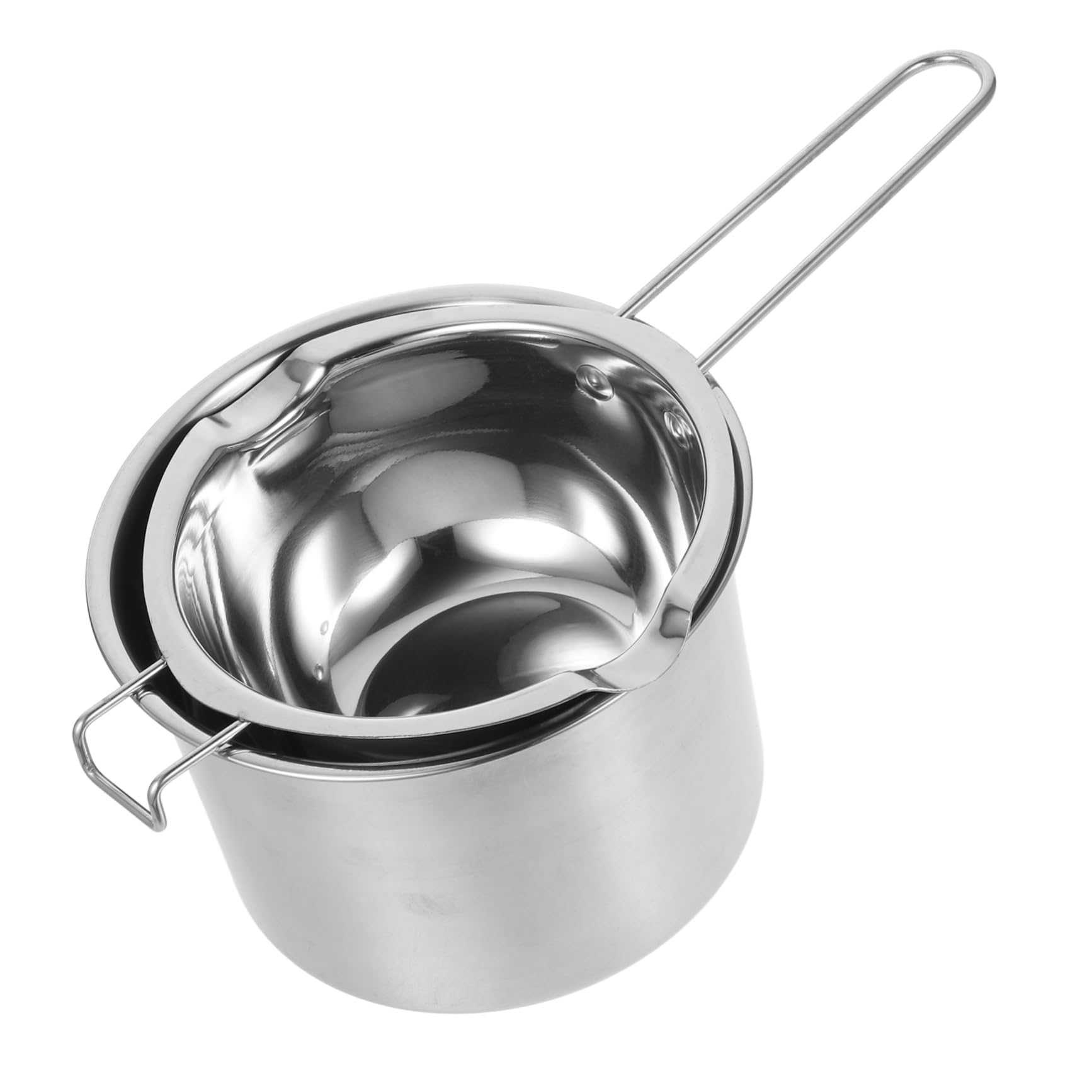 ULDIGI Double Boiler Pot Set Melting Pot Perfect for Butter Cheese Wax with 2 Pour Spouts