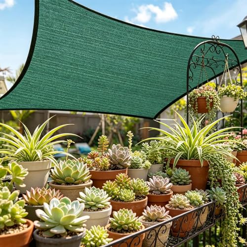 Malla para plantas con bloqueo del sol transpirable y resistente 4