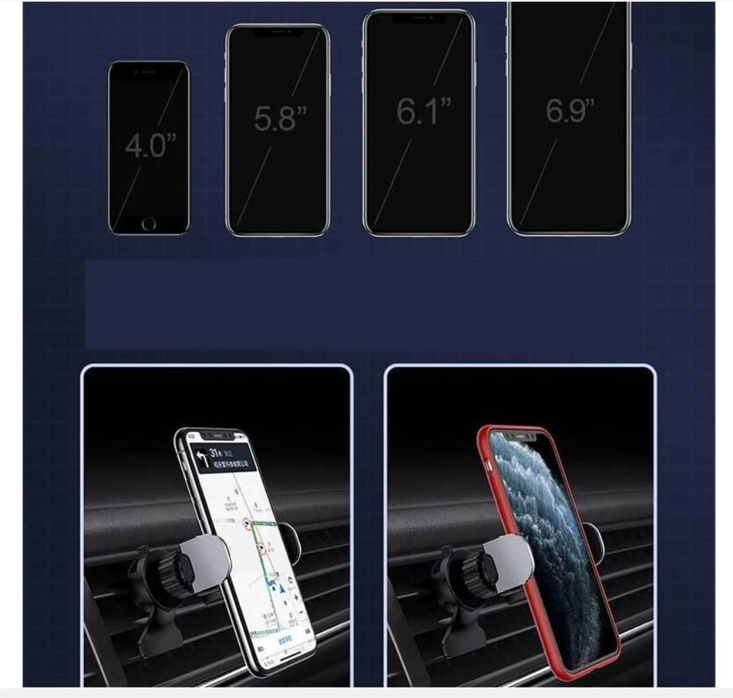 Smartfon Uchwyt Do Samochodu Samochód Elektryczny uchwyt na telefon komórkowy Uchwyt do nawigacji samochodowej Wylot powietrza Gravity Uniwersalne wsparcie telefonu komórkowego Wspornik Nawigacyjny