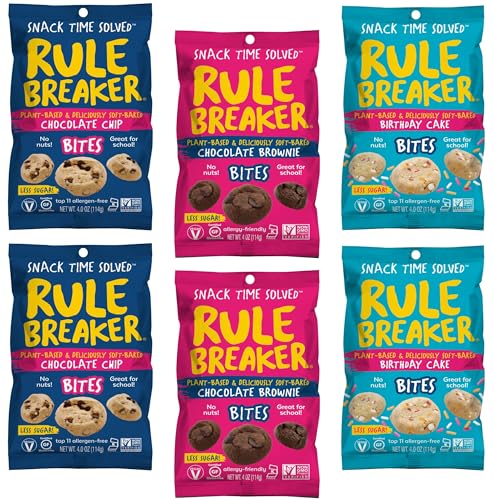 Rule Breaker Vegan & Gluten Free Cookies | Variety Pack