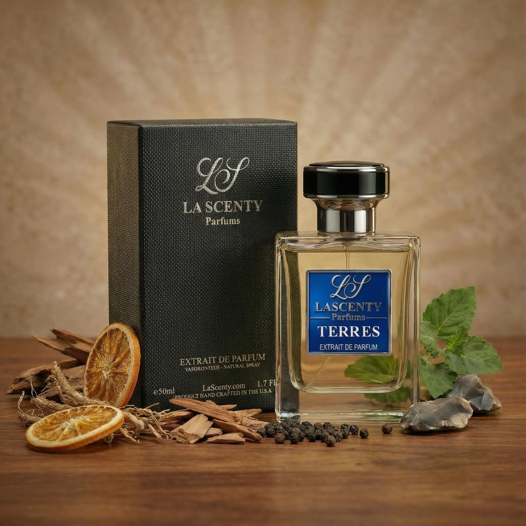 TERRES Inspired by Terre deH.ermes, Citrus Woody Earthy Perfume and Cologne for Men, Long Lasting Intense Fragrance with Strong High Projection, 50 ml EDP - Image 3