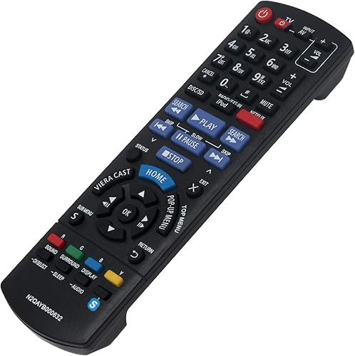N2QAYB000632 Reemplazo de control remoto para Panasonic Blu-ray Disc DVD Sistema de sonido de cine en casa SA-BTT270 SA-BTT273 SA-BTT370 SA-BTT770 disponible en Yaxa Colombia