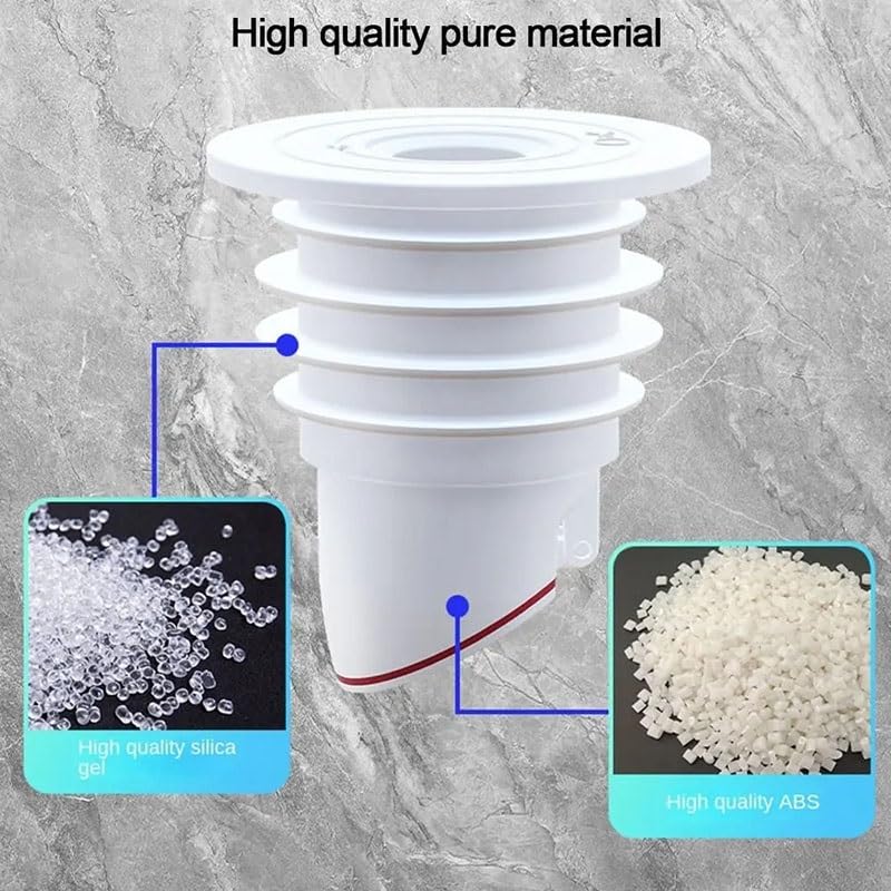 2 Pezzi Di Copertura Deodorante Per Scarico A Pavimento In Silicone Spesso Deodorante Per Bagno Guarnizione Anti Insetto Per Fognatura Domestica Anti Odore