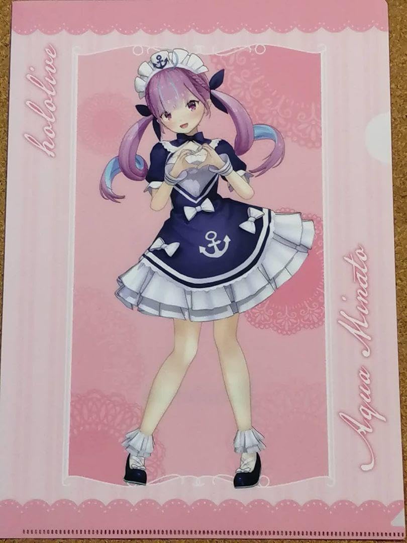 レア 湊あくあ 生志摩妄 賭ケグルイ A4クリアファイル Vアニ ホロライブ