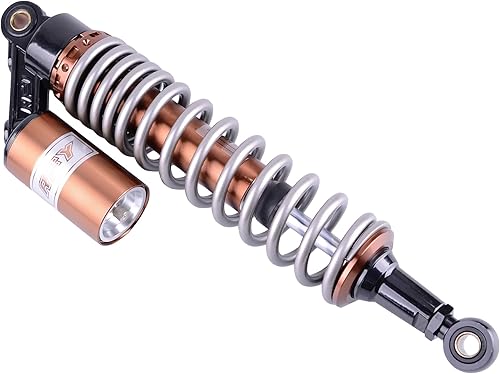 Miniatura 5 de Mallofusa Motocicleta 15.16" 15.157 in Amortiguadores Traseros Suspensión Universal Ajuste Para Honda Suzuki Kawasaki Yamaha Go Kart Quad Dirt Sport