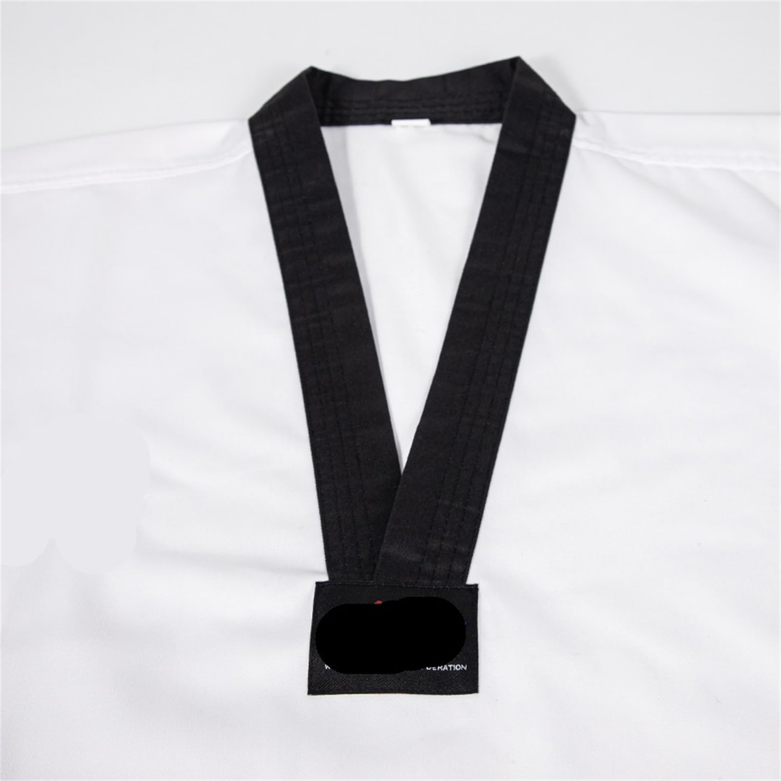 Uniforme con Cinturón Taekwondo Dobok Ropa Traje de Karate Uniforme de Taekwondo Ropa de Karate Manga Larga(XL 170)