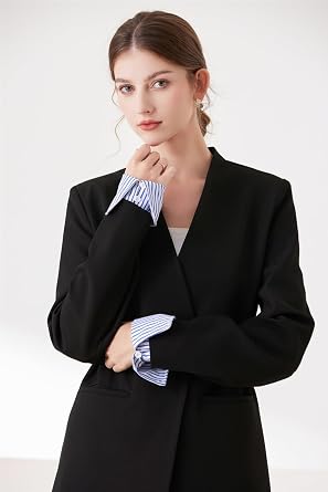 YEKEYI False Collar Shirt Detachable Fake Collar Wrist Cuffs Fake Sleeve Cuffs Collar Half Shirt Collar