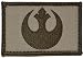 Rebel Alliance Emblem Star Wars 2x3 Military Patch / Morale Patch (Desert Tan)