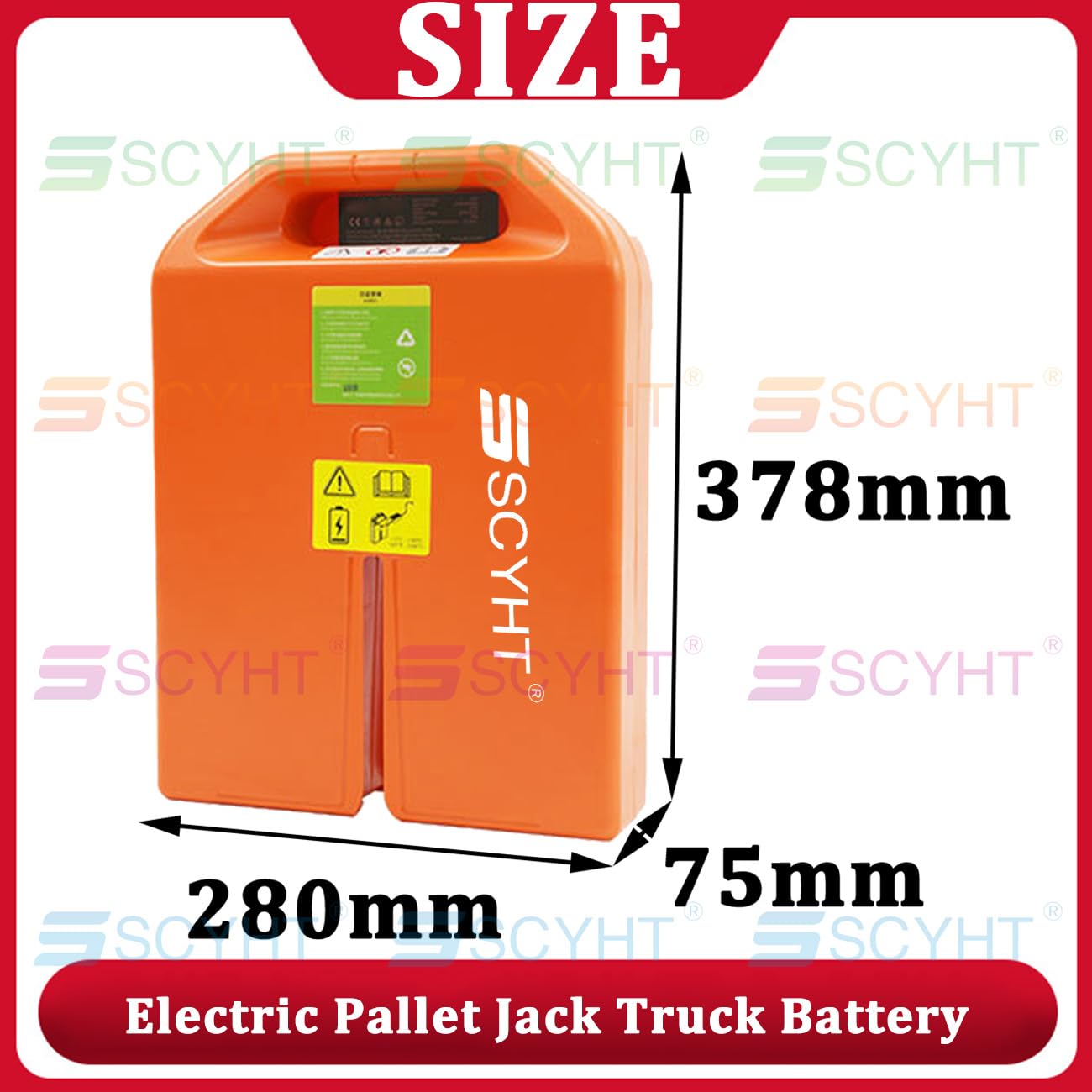 48 V 24 V Elektrostapler-Batterie für PTE15N | Lithium-Batterie für Elektro-Hubwagen PTE20Q LiFePO4-Batterien Wiederaufladbare Batterien mit BMS, Einrastmechanismus