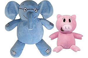 The Newly Released Blue Elephant And Pink Pig Stuffed Toys Will Delight Boys And Girls