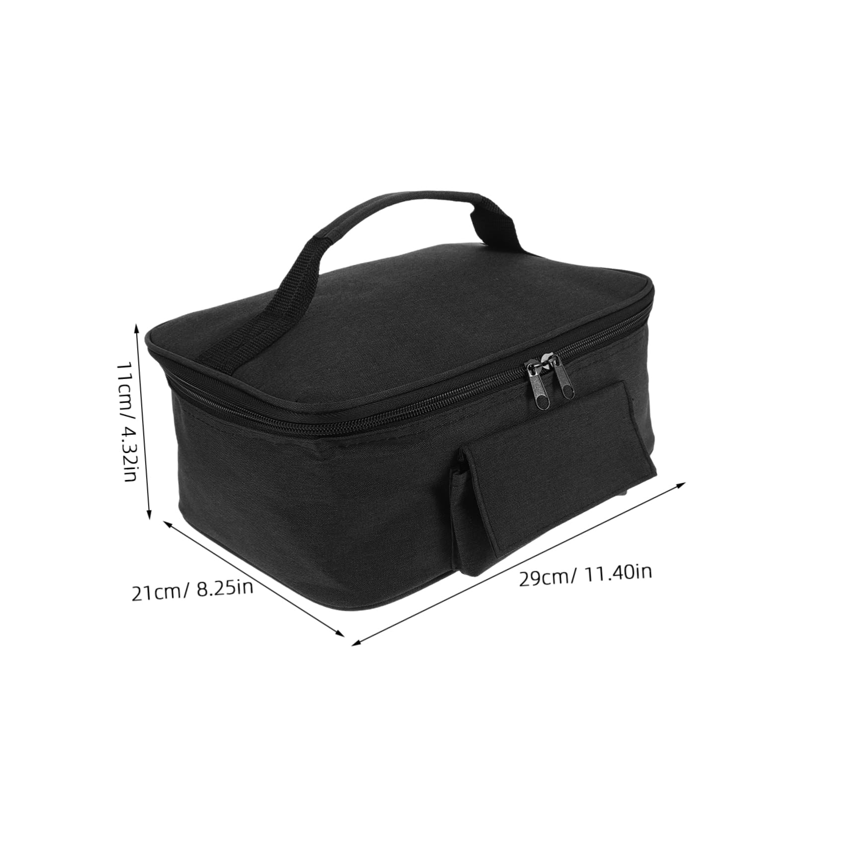 GLEAVI 12v Auto Isoliertasche für Lebensmittel Große Kapazität mit Aluminiumfolie Hält Speisen Warm für Reisen und Roadtrips