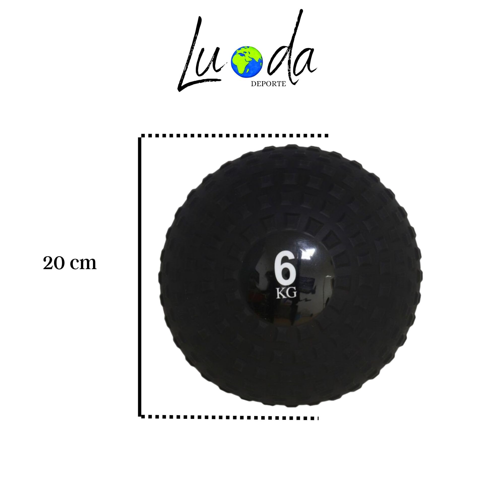 Pallone Medicinale Nero - Attrezzatura da Allenamento Versatile - Potenzia le tue routine con questa palla medica - Pallone antiscivolo per sollevamento