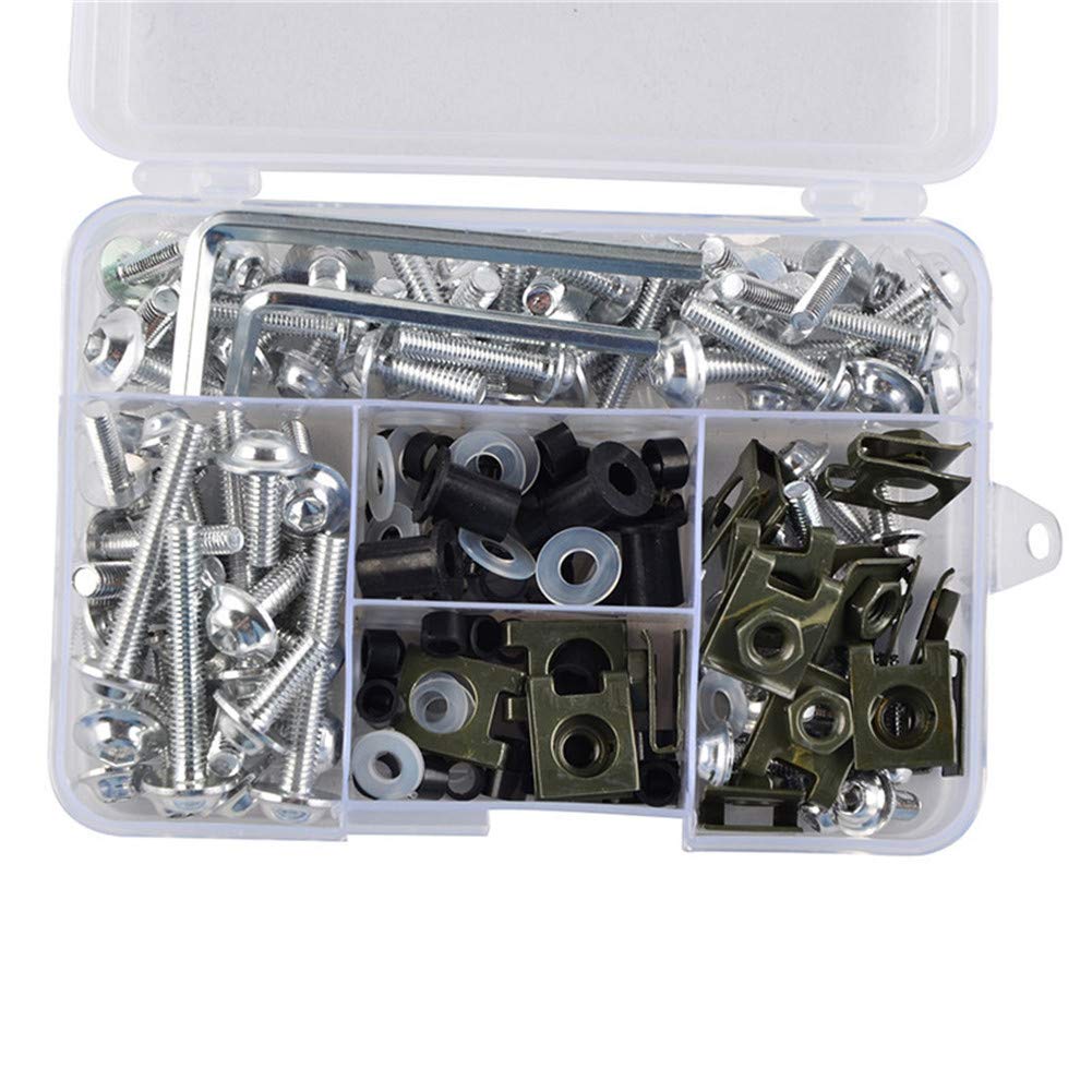 177pc Fairing Bolt Set Motorcycle Fairing Bolt Kit For Suzuki V-Strom DL650/DL1000 - 177-Piece Screw & Fastener Set Motorcycle Fairing Bolts - View #10