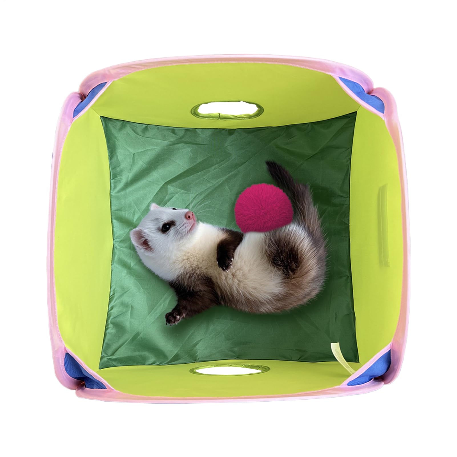 Tunnel pliable pour chat intérieur imperméable - Tunnel de jeu extérieur pour chaton et adulte