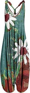 Peto Mujer Monos Pantalones Palazzo Casual Tirantes Anchos Jumpsuit Verano Mono Playero Suelto Largo Talla Grande Embarazada Pierna Ancha Overol