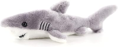 The Petting Zoo Great White Shark Plushie 12 inches