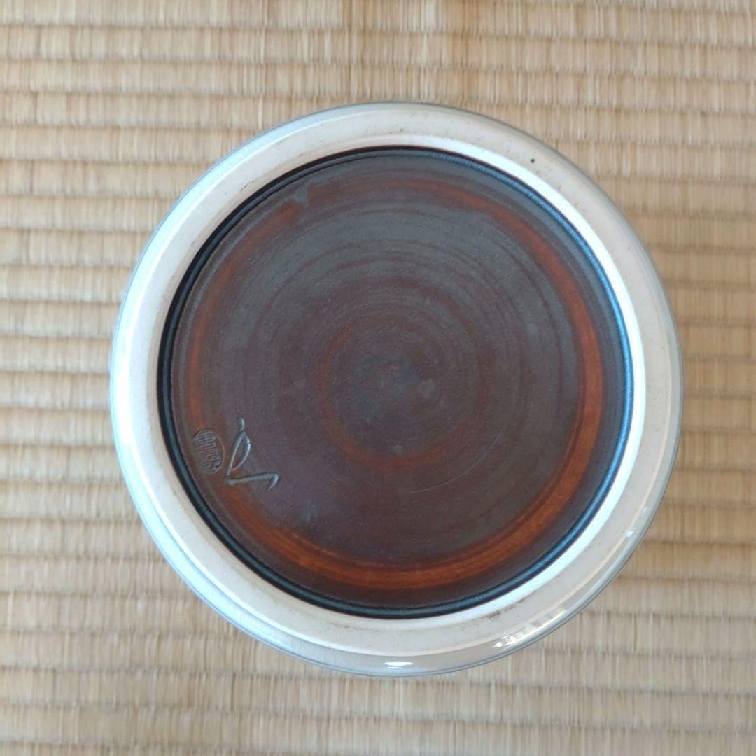 A650 墨田窯 金太漢作 水差し 漆木蓋付 共箱 茶道具 A650 墨田窯 金太