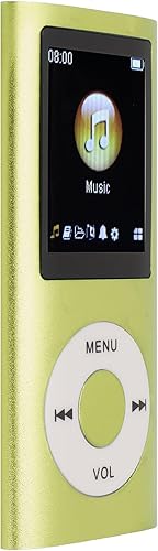 Miniatura 3 de Reproductor de MP3/MP4, reproductor de música portátil con auriculares, pantalla HD de 1.8 pulgadas, admite tarjeta de memoria de hasta 64 GB,