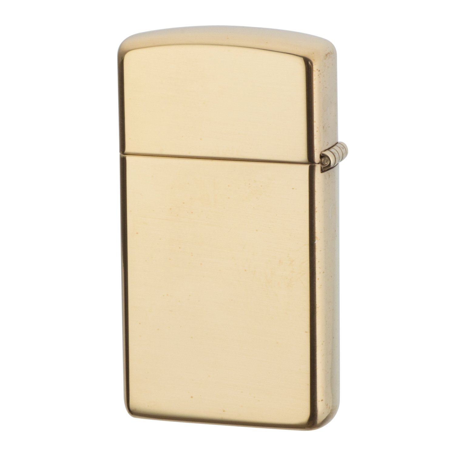 Amazon.co.jp: ZIPPO ライター 無地 スリム 1654 ハイポリッシュブラス