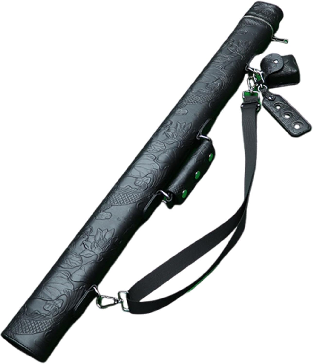 Freneci ビリヤードプールキャリーバッグ 傷防止 ポータブルオーガナイザー 軽量キャリア プールキュープロテクター 収納ポーチ