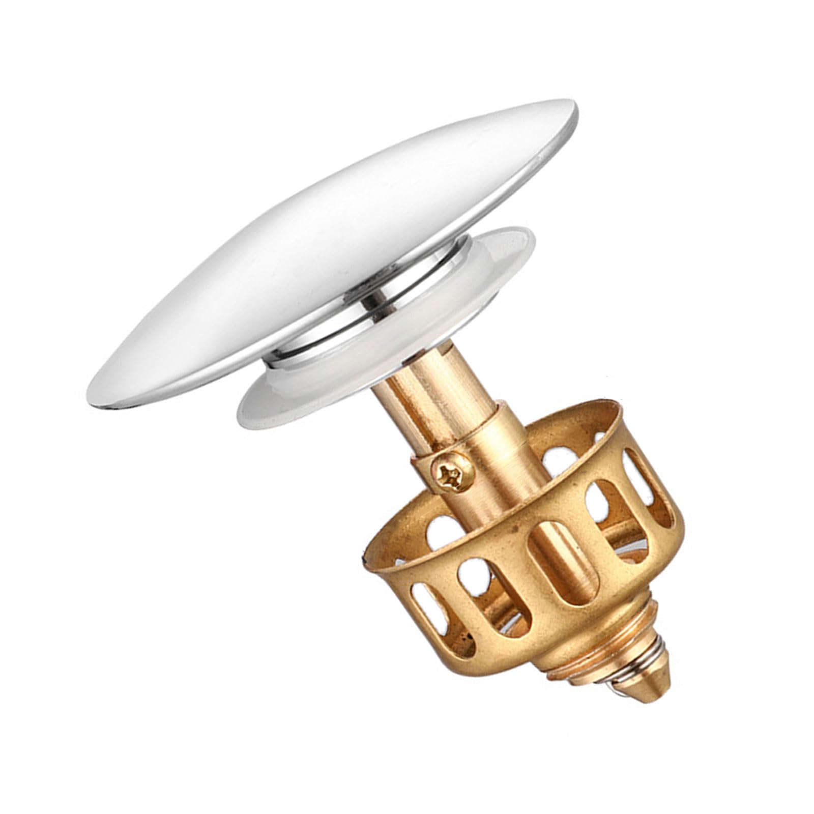 Kitchen Sink Drain Strainer Stoppers AntiClogging Sink Stoppers Bounce Cores Strainer Basket Filter Kitchen Drainers for Bathroom