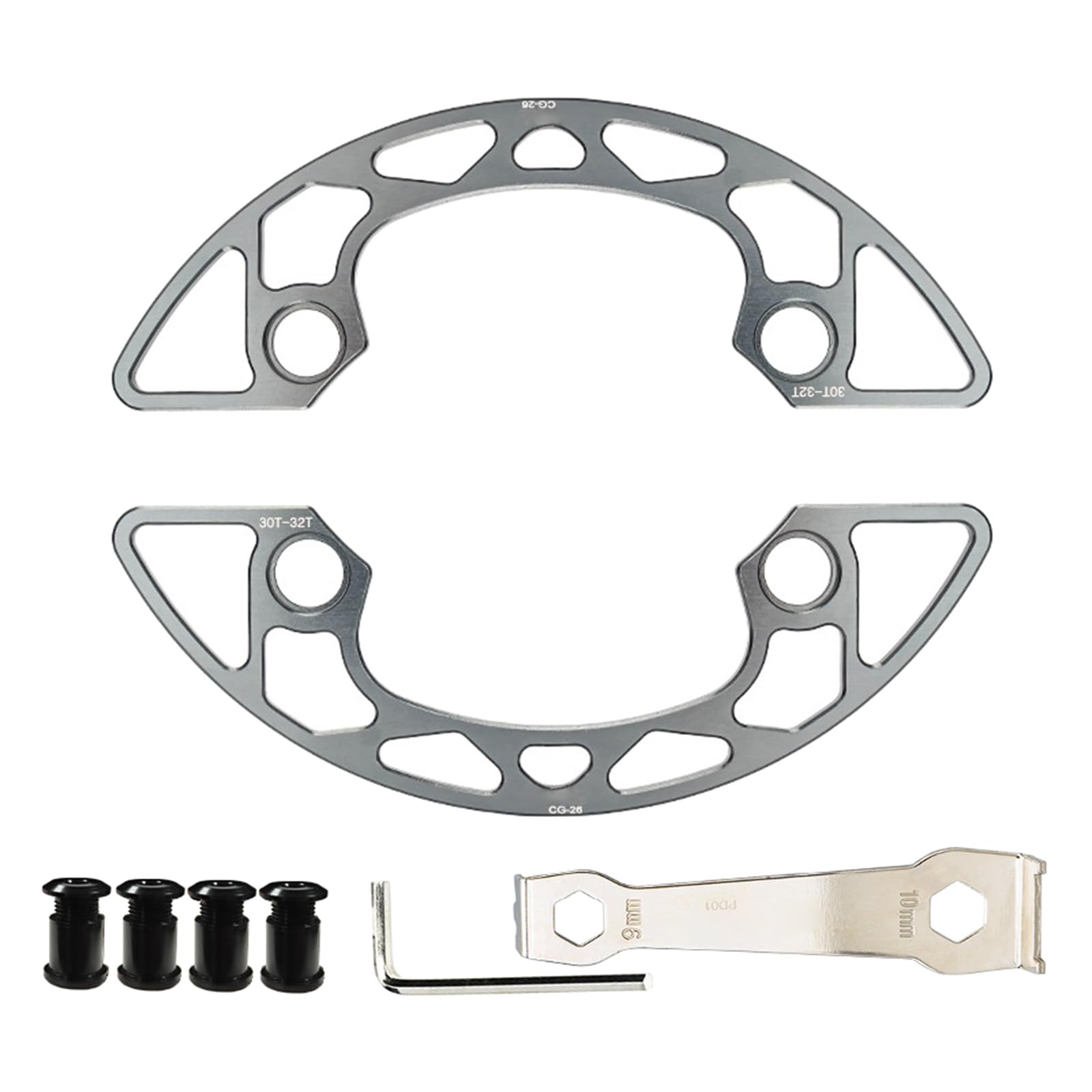 Protection de pédalier de vélo chaîne VTT accessoire transmission - 7